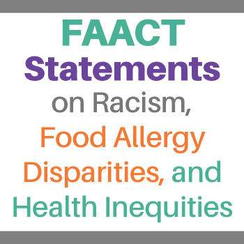 FAACT Statements on Racism and other hateful acts